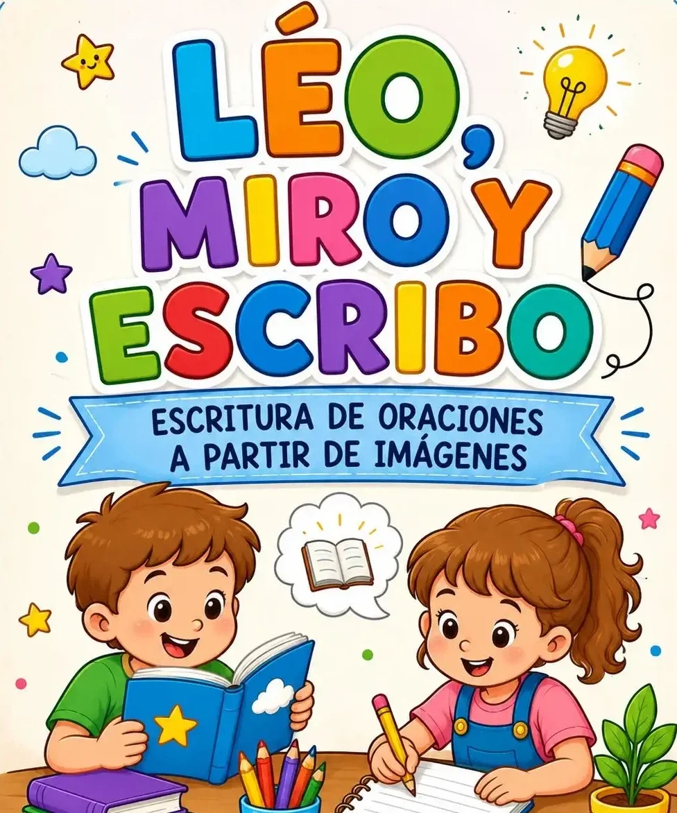 Fichas de Escritura de Oraciones en PDF