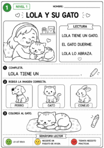 comprension lectora para niños