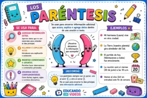 como se usan los parentesis