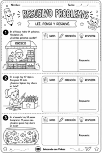 cuadernillo de matemática para primaria