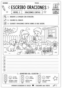lecto escritura para niños