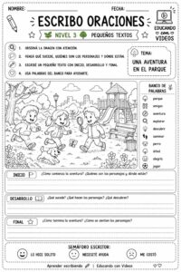 pdf gratis de lectoescritura