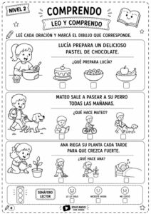 actividades de lectoescritura
